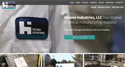 Desktop Screenshot of helenaindustries.com